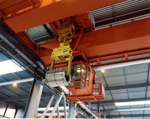 钢厂用自动化钢卷吊起重机控制方案
